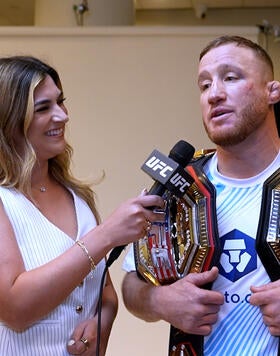 Ciryl Gane interim UFC heavyweight champion belt UFC Freedom 250 White House