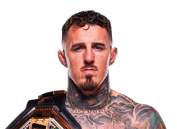 Tom Aspinall UFC heavyweight champion headshot with belt