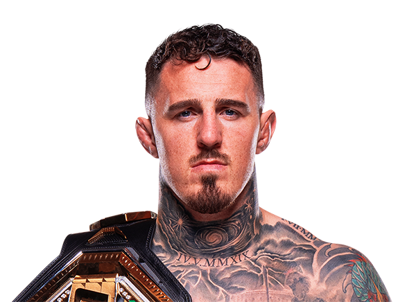 Tom Aspinall UFC heavyweight champion with championship belt