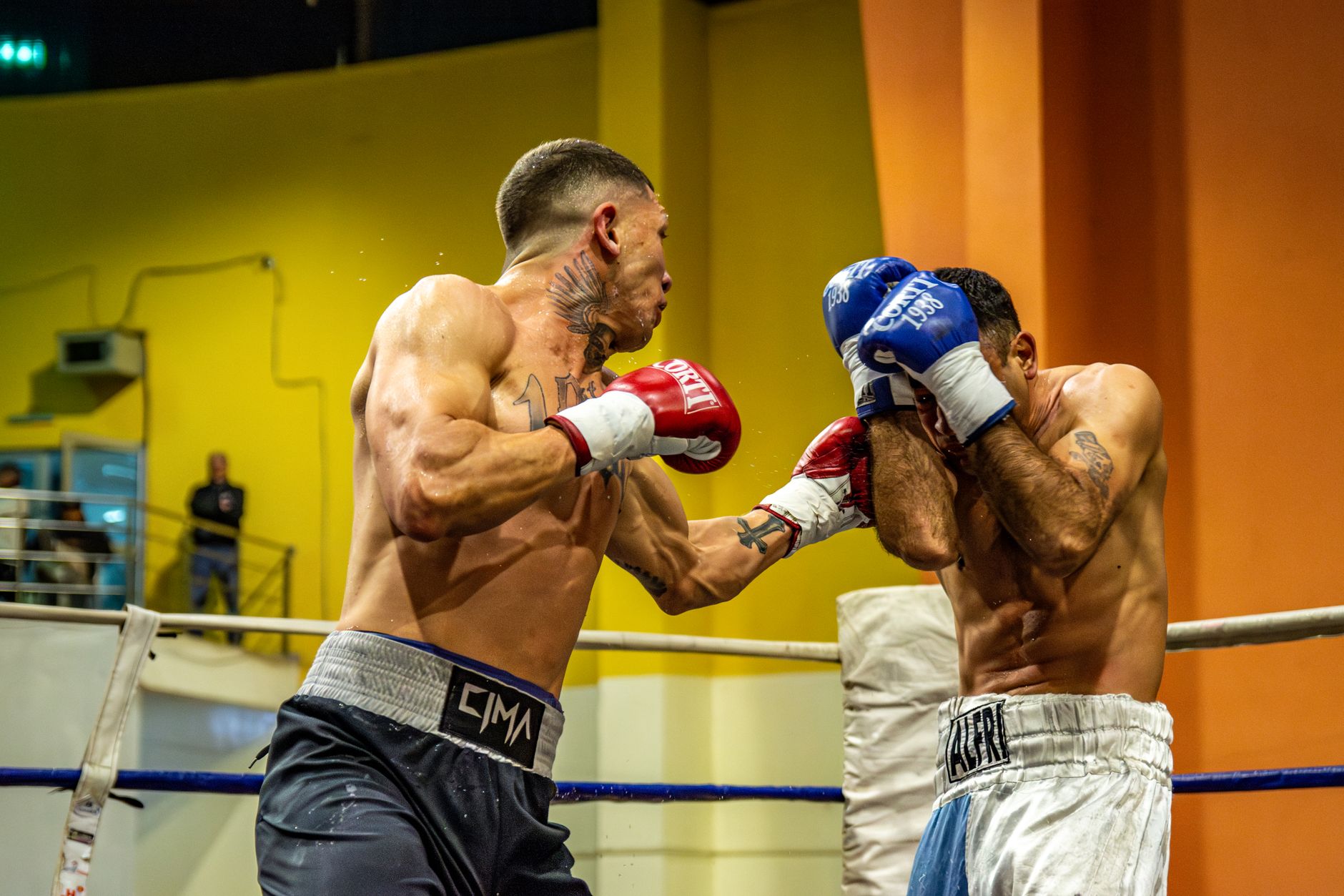 Topuria counter right hand power