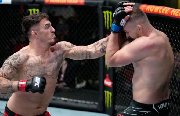Tom Aspinall, UFC heavyweight champion, weight class 265 lbs