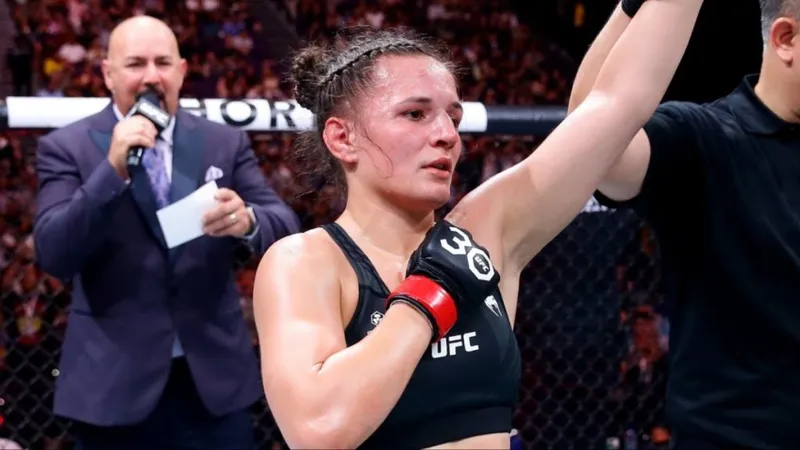 Erin Blanchfield UFC flyweight grappler