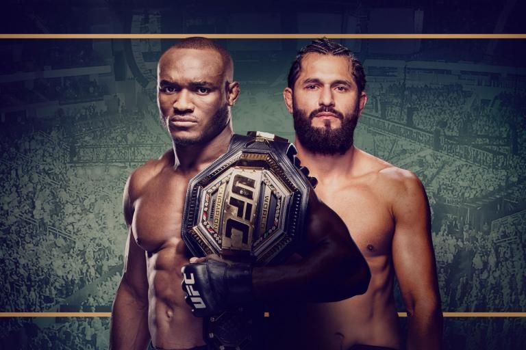 Kamaru Usman and Jorge Masvidal face off before UFC 261 welterweight title fight