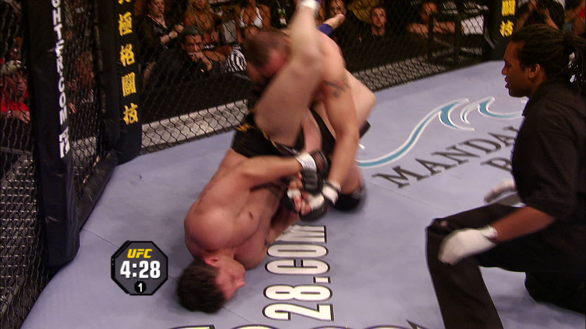 Frank Mir armbar finish over Tim Sylvia UFC 48